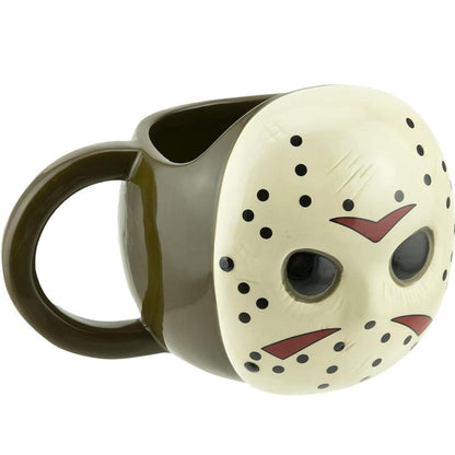 Paladone Friday The 13Th "Jason Voorhees" Shaped Mug Tazza Caffè Ceramica 500Ml