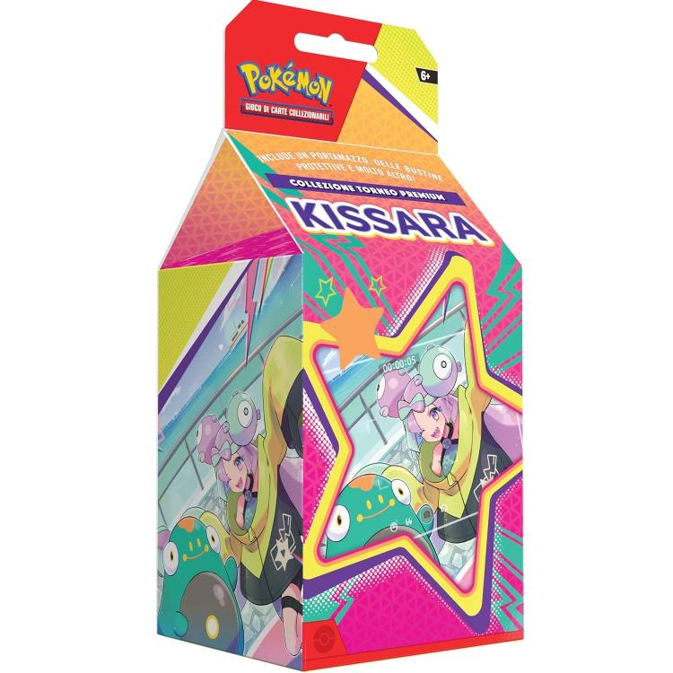Pokémon (Collezione Torneo Premium: Kissara) Gcc Portamazzo Buste Carte Italiano