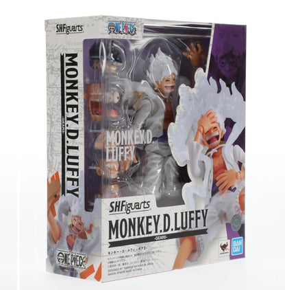 BANDAI SH FIGUARTS ONE PIECE: MONKEY D.LUFFY (GEAR 5) TAMASHI ACTIONFIGUR 15CM