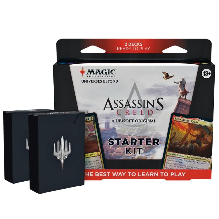 Magic The Gathering Assassins Creed Starter Kit 2 Decks Englisch Kartenspiel