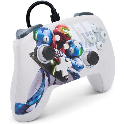 Powera Enhanced Wired Controller Programmierbar Nintendo Switch - Metroid Dread