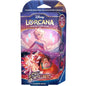 Disney Lorcana "Shimmering Skies" Starter Deck (Amethyst/Ruby) TCG Italian Deck