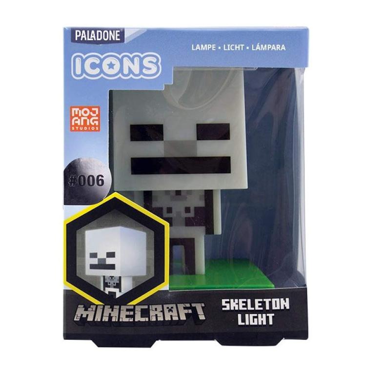 Paladone 3D Tischleuchte Minecraft 006 Skeleton Light Nachtlicht Gadget