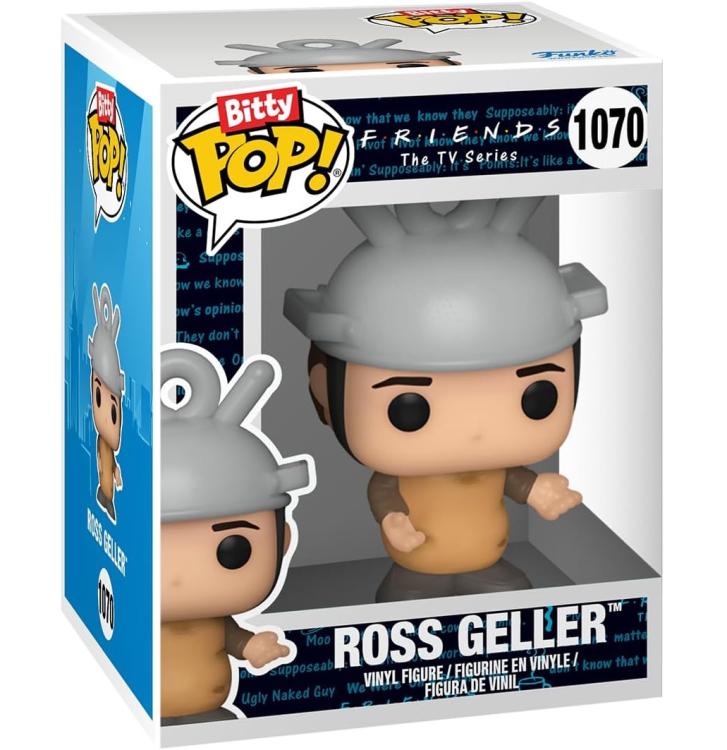 Funko Bitty Pop! Friends: 4er-Pack Monica Geller/Ross Geller/Chandler Bing + Überraschung