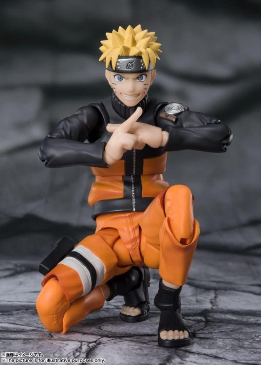 BANDAI SH FIGUARTS : NARUTO SHIPPUDEN (NARUTO UZUMAKI) JINCHUURIKI FIGUR 15CM