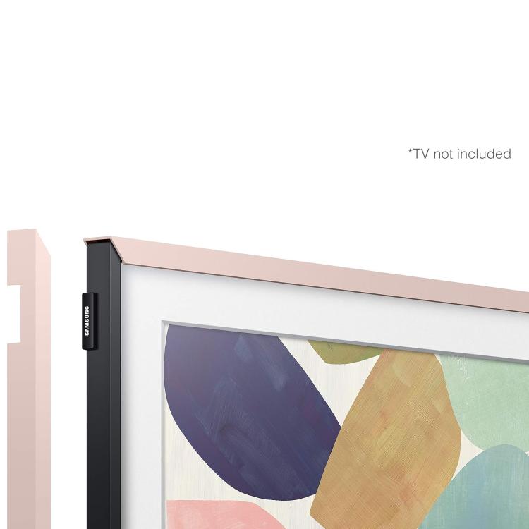 Samsung The Frame Art Frame für Smart TV 32 Zoll, natürlicher rosa Rahmen / Pink