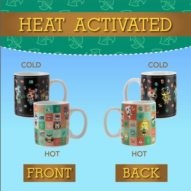 Paladone (Animal Crossing) Keramik-Wärmezaubertasse Farbwechsel-Tasse