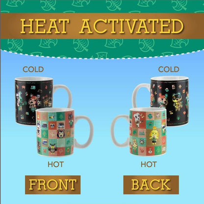 Paladone (Animal Crossing) Keramik-Wärmezaubertasse Farbwechsel-Tasse