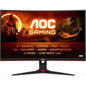 Aoc 27" Curved Gaming Monitor Full HD FHD WiFi 165Hz VA C27g2e Black Red/Black
