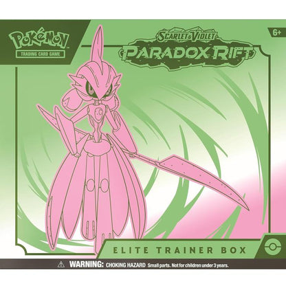 Pokemon Top-Trainer-Box Paradoxrift (Eisenkrieger) Karten - Eng