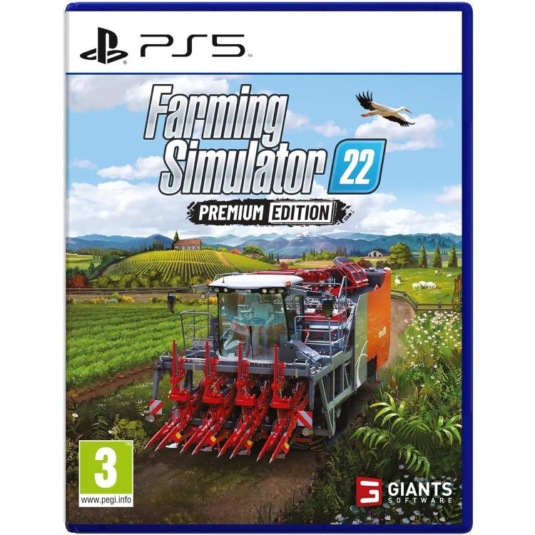 Farming Simulator 22 Premium Edition PS5 Italian Video Game PlayStation 5 New