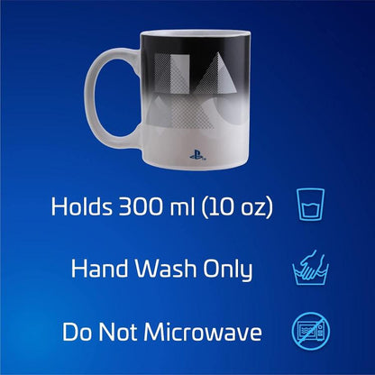 Paladone Wärmewechsel-Tasse Playstation "Heat Change Mug" Ps5 Farbwechsel