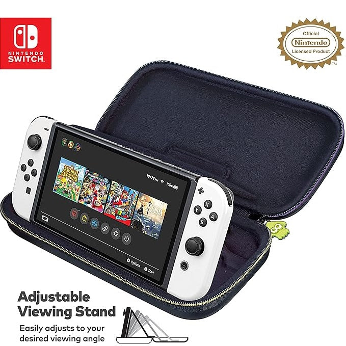 Nintendo Switch Deluxe Reisetasche Splatoon Tasche kompatibel Oled/Lite