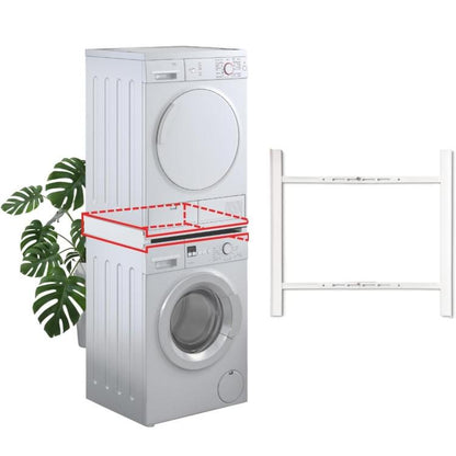 Superior Tower Slim Kit Sovrapposizione Lavatrice/Asciugatrice Con Ripiano 60Kg