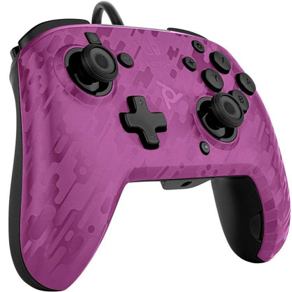 Pdp Controller Kabelgebunden Nintendo Switch Mit Kabel Faceoff Deluxe Audio Violett