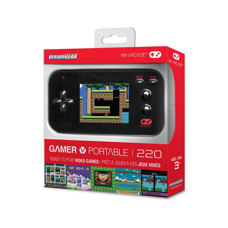 My Arcade - Gamer V Portable 220 - Console Portatile 220 Giochi Videogiochi
