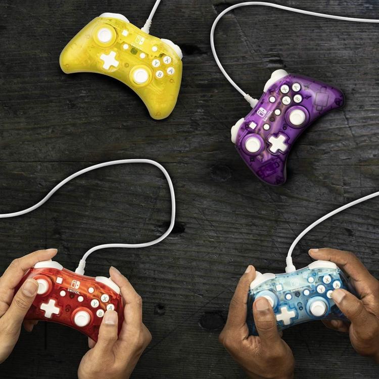 Pdp Mini Controller Ufficiale Nintendo Switch Wired Joystick Cavo Rock Candy Blu
