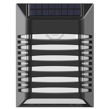 Solar LED-Strahler Wandleuchte Wiederaufladbar 3W Außenbereich IP65 Warmweiß 3000K