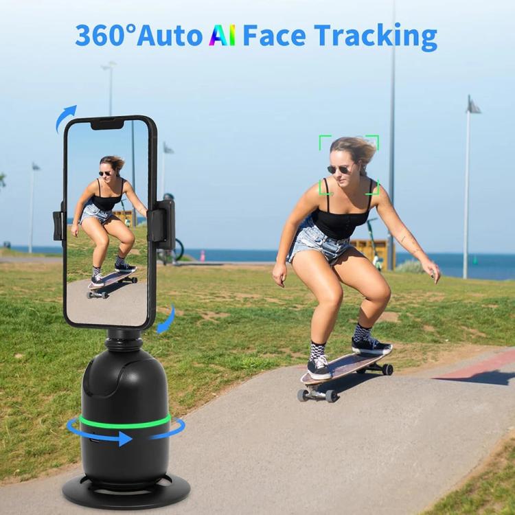 Stativkopf für Smartphone mit 360-Grad-Gesichtsverfolgung