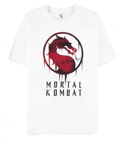 DIFUZED - T-SHIRT: MORTAL KOMBAT (XL) SHIRT LOGO VIDEOSPIELE VIDEOSPIEL PS4 PS5