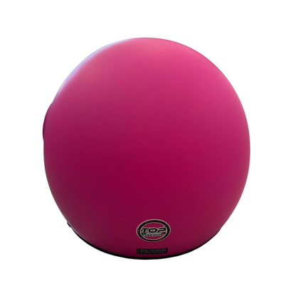 Casco Jet Sirio Matt Moto Scooter Omologato Ece Visiera Removibile (Rosa Tg.S)