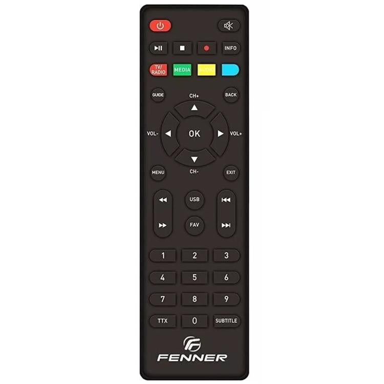 Fenner Fn-Gx2 (Originalfernbedienung) Für Dvb-T2 Digitaler Terrestischer Tv-Receiver