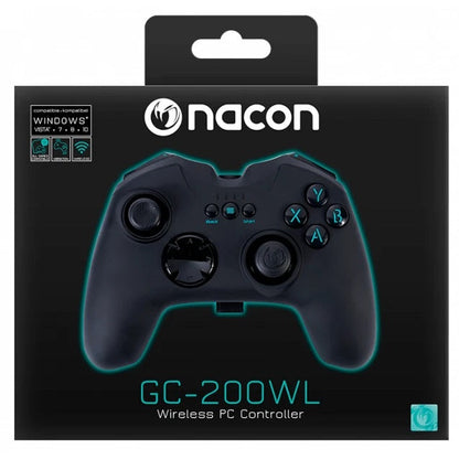 Nacon Wireless PC Controller Kabelloser Gaming-Gamepad mit 6 Tasten GC-200WL