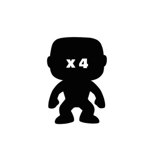 Mystery Box 4Pz Funko Pop! (Genere: Misto) Prodotti Nuovi Figure A Sorpresa 10Cm