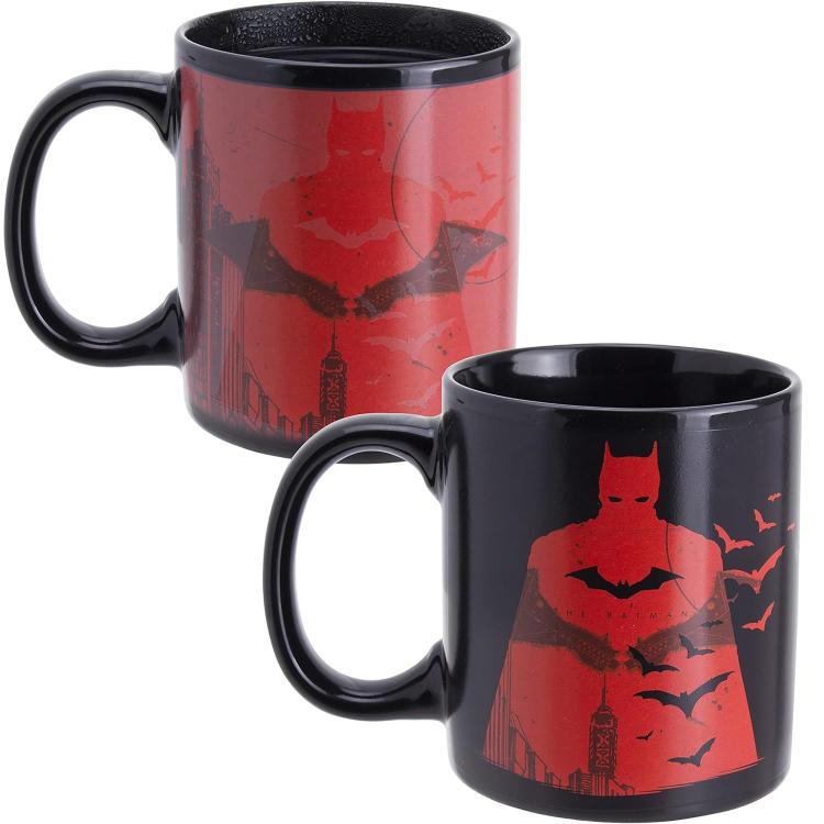 Paladone Tasse DC Comics: The Batman "Heat Change Mug" Farbwechseltasse Kaffee 300 ml