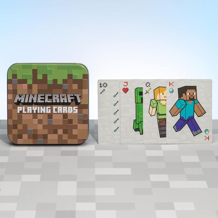 Paladone Minecraft Spielkarten 1 Deck Französisches Kartenformat