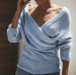 Women's V-neck sweater, Women's pullover