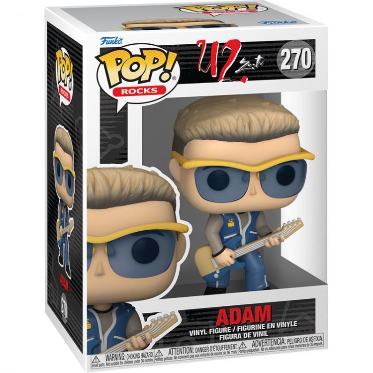 Funko Pop! Rocks U2 Zoo TV – Adam Clayton (270) Vinyl Figur Band Rockmusik