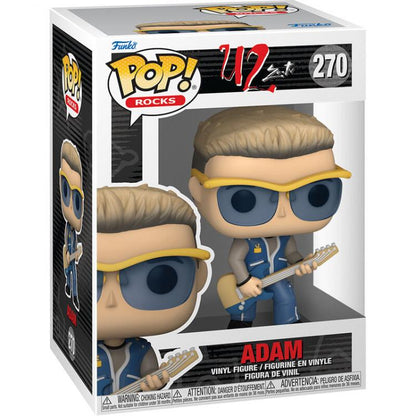Funko Pop! Rocks U2 Zoo TV – Adam Clayton (270) Vinyl Figur Band Rockmusik
