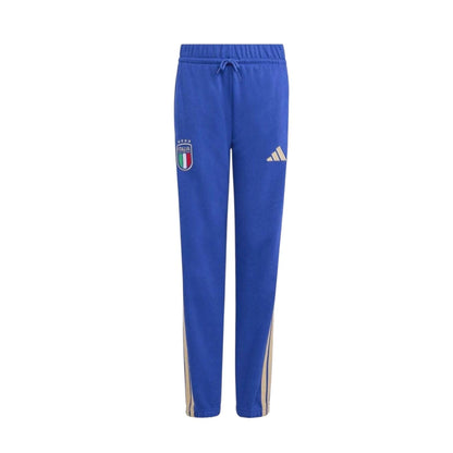 Adidas Italy DNA Pants JY9515 Azzurro Pantalone Calcio Junior