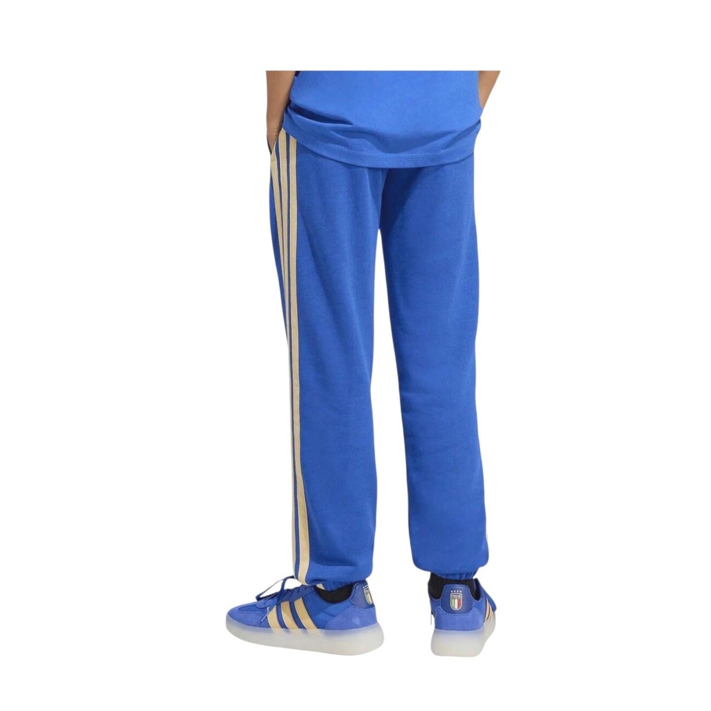 Adidas Italy DNA Pants JY9515 Azzurro Pantalone Calcio Junior