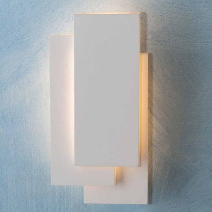 Applique Led Luce Bianca Vetro Da Parete 12w Lampada Moderno Luce 3 colori CCT (Bianco Freddo, Naturale e Caldo)