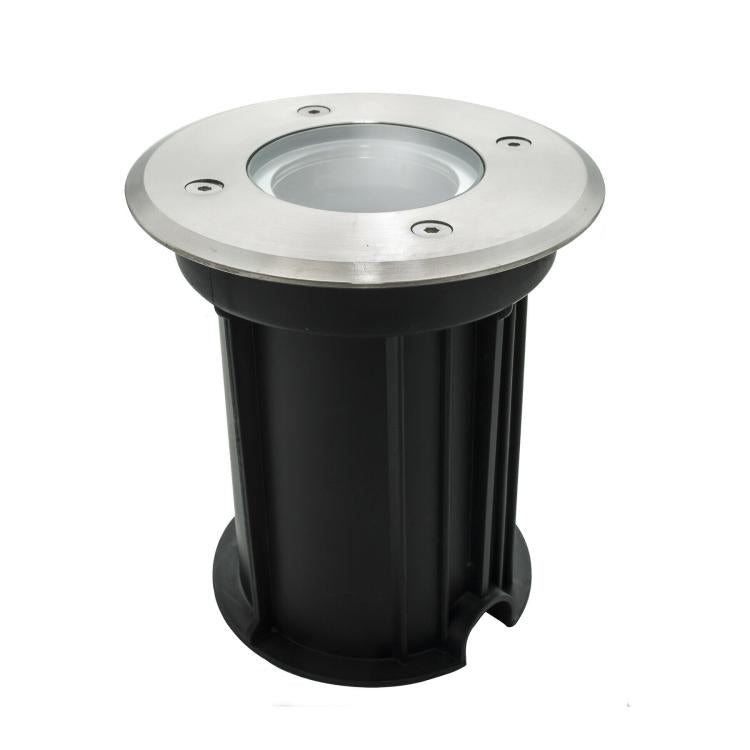 Faretto Tondo Calpestabile Incasso Luce Segnapasso Esterno Giardino Lampada Gu10