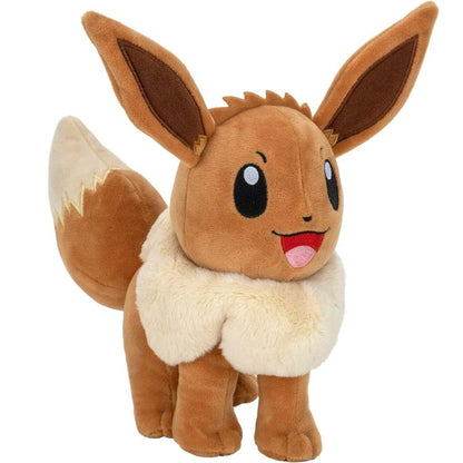 Pokémon - Plüschtier (Evoli) 20 cm Stofftier Plüsch mit Details Kinderspielzeug
