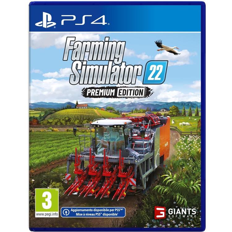 Farming Simulator 22 Premium Edition Ps4 Gioco Italiano Playstation |Upgrade Ps5