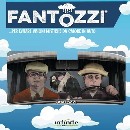 Infinite - Faltbare Auto-Windschutzscheibenabdeckung mit Ugo Fantozzi- und Filini-Motiv