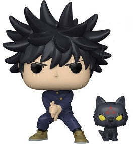 Funko Pop! Animation Jujutsu Kaisen – (1112) Megumi mit Hunden Vinylfigur 9 cm