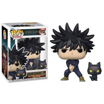 Funko Pop! Animation Jujutsu Kaisen – (1112) Megumi mit Hunden Vinylfigur 9 cm