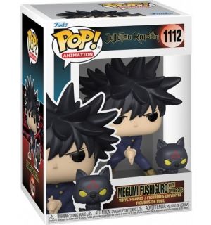 Funko Pop! Animation Jujutsu Kaisen – (1112) Megumi mit Hunden Vinylfigur 9 cm