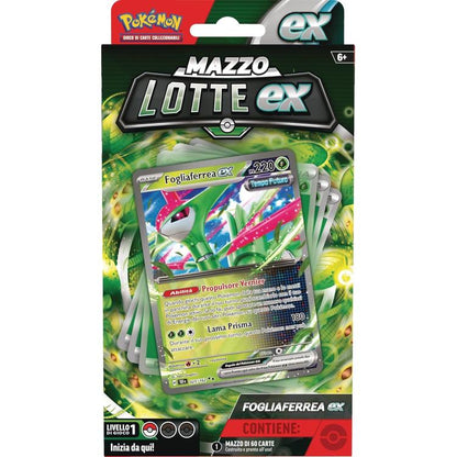 Pokémon - Kampfdeck (Eisenblatt-Ex) Gcc 60-Karten-Sammelkartenspiel-Deck - It
