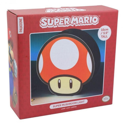 Paladone 3D Super Mario Pilzlampe Nachtlicht Gadget