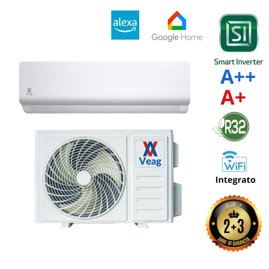 Klimaanlage Veag 9000 BTU Inverter A++ WiFi AGT-E09 R32