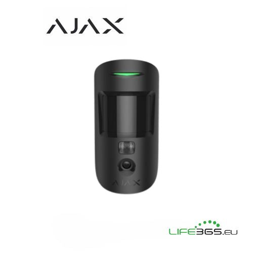 Ajax MotionCam con foto su richiesta (PhOD Jeweller) nero