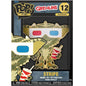 Funko Pop Pin ! Large Enamel Horror Gremlin - (12) Stripe - Figure Tmnt 9Cm