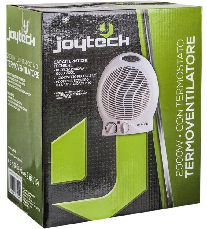 Joytech Heizlüfter Badheizlüfter Elektrisch 2000W Heizung Weiß