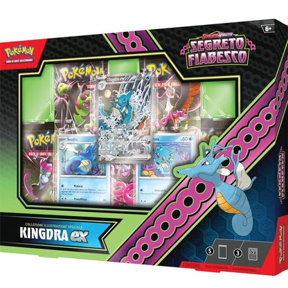 Pokemon Erweiterung Karmesin & Purpur GCC "Geheimnis der Fabelwesen" (Kingdra EX) ITA